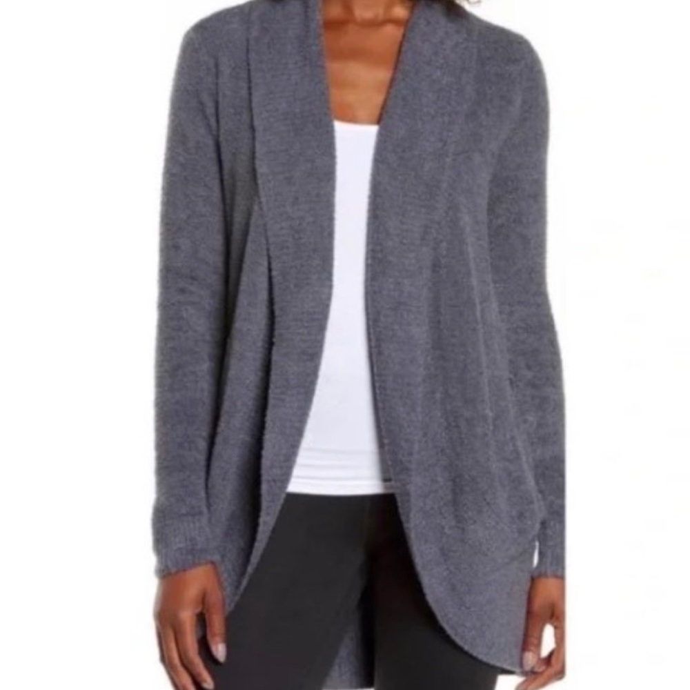Barefoot Dream Cozychic Lite Circle Cardigan in Navy Heather size Medium